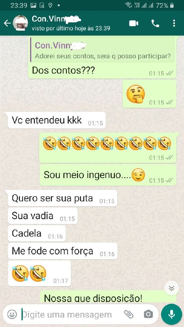 Foto 1 do Conto erotico: GEMENDO E CHORANDO - LEITOR PUTINHO GANHANDO O QUE PEDIU - FOTOS REAIS