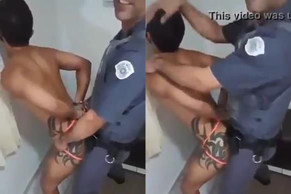 Foto 1 do Conto erotico: VIZINHO POLICIAL E SEU AMIGO