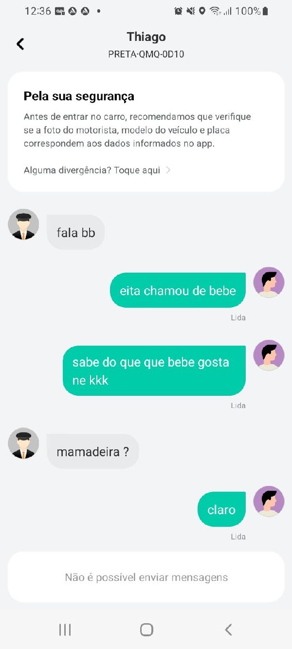 Foto 1 do Conto erotico: Uber me chamou de bebê, entao pedi mamadeira