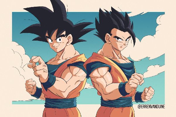 Foto 1 do Conto erotico: Goku e Gohan - Coisas de pai e filho