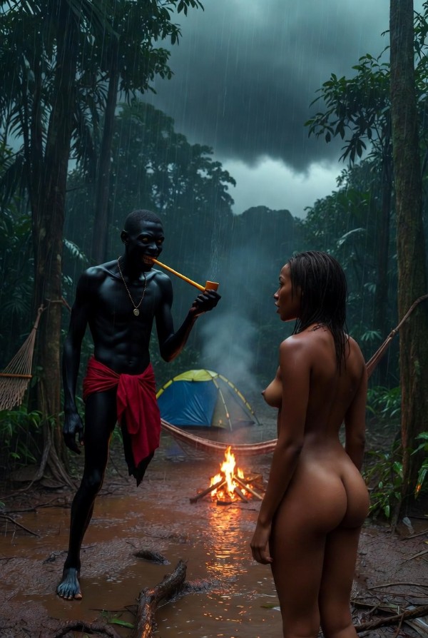 Foto 4 do Conto erotico: A Febre e o Abandono no meio da selva. Alucinando com o saci e sendo usada por ele.