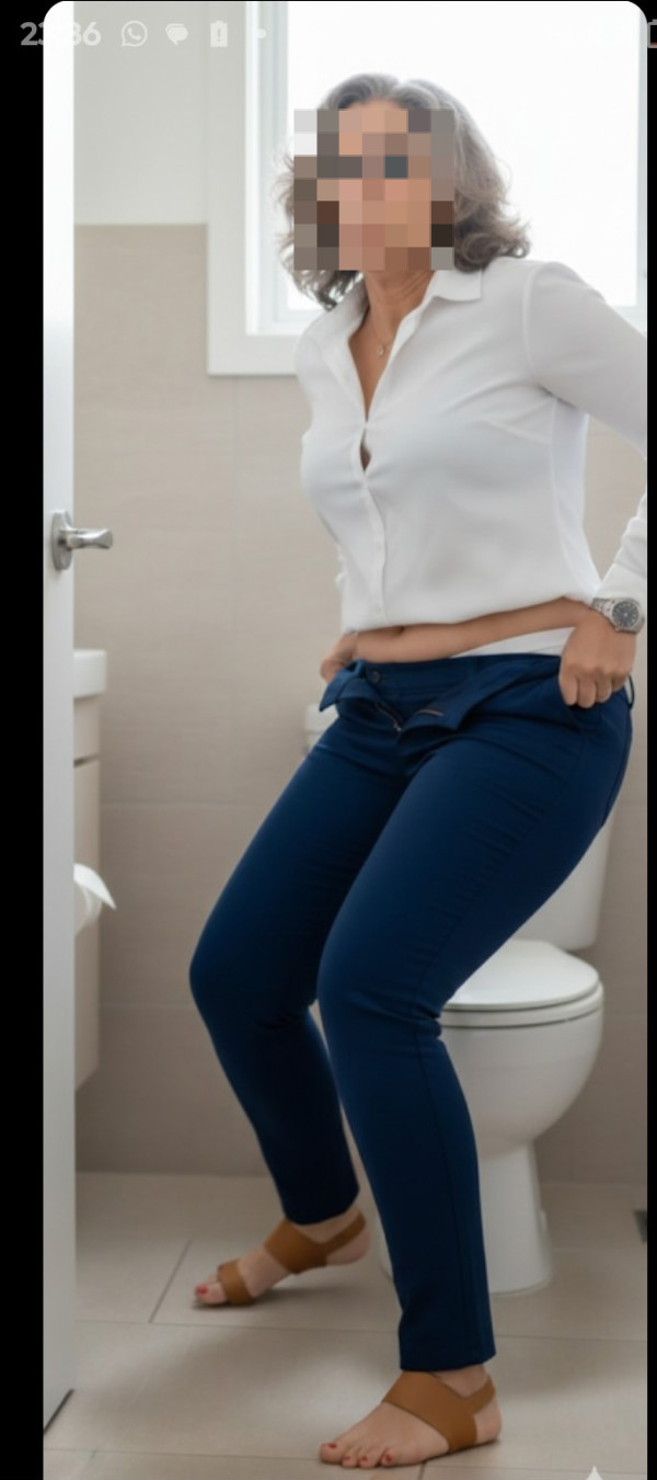 Foto 4 do Conto erotico: Mulher madura no banheiro xixi e sexo