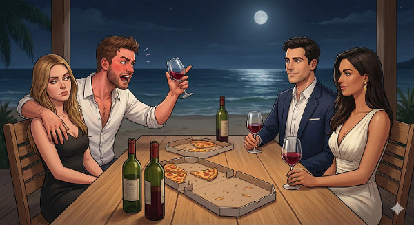 Foto 1 do Conto erotico: Férias ou Psicologia com amigos.... (2/10)