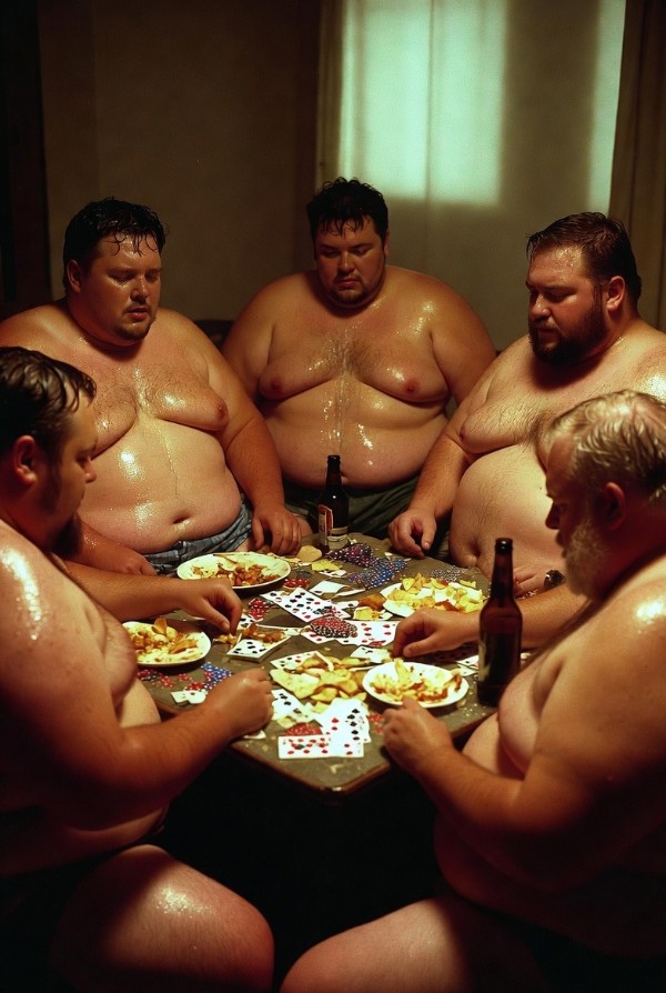 Foto 2 do Conto erotico: Noite mágica com amigos gordos