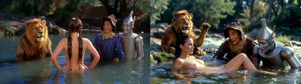 Foto 3 do Conto erotico: Dorothy na terra de Oz: Os sapatos de rubi tinham uma maldição, a da lascividade sem controle