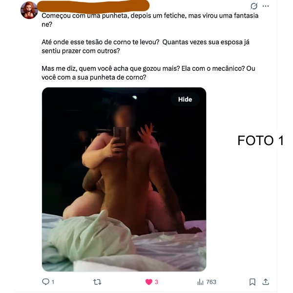 Foto 1 do Conto erotico: Corno da Gordinha Branquinha 07