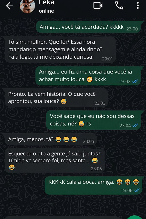 Foto 1 do Conto erotico: Amiga, preciso te contar uma coisa. Isso morre aqui, tá?