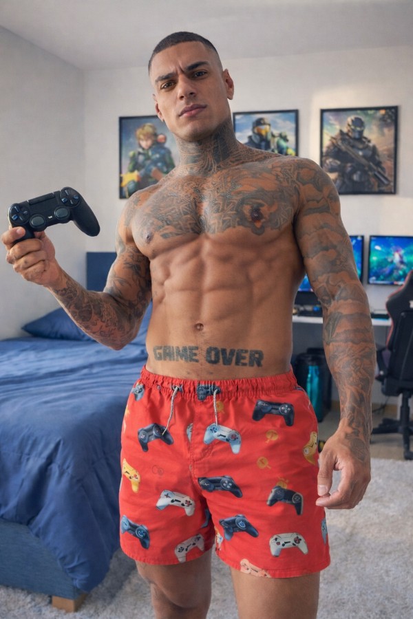 Foto 2 do Conto erotico: O Gamer Tatuado