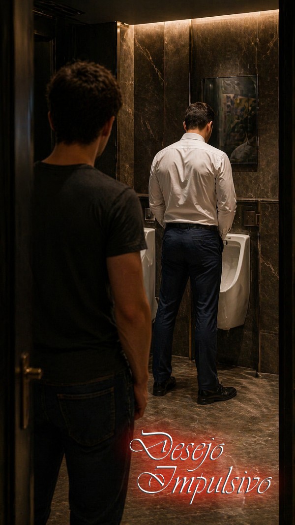 Foto 1 do Conto erotico: Cena de Thales no Banheiro do Bar com um Desconhecido - Livro Desejo Impulsivo