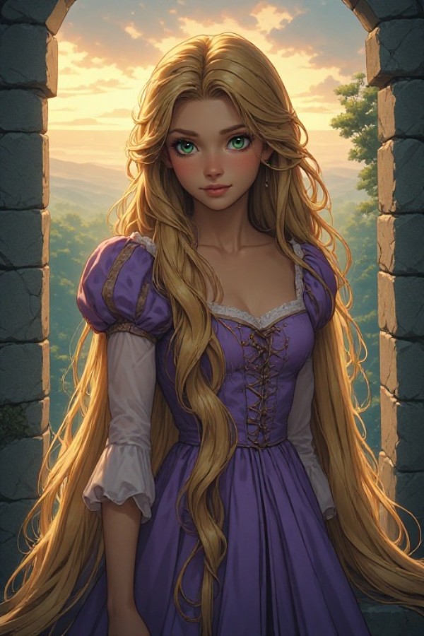 Foto 1 do Conto erotico: Rapunzel: O Que o Príncipe Nunca Soube
