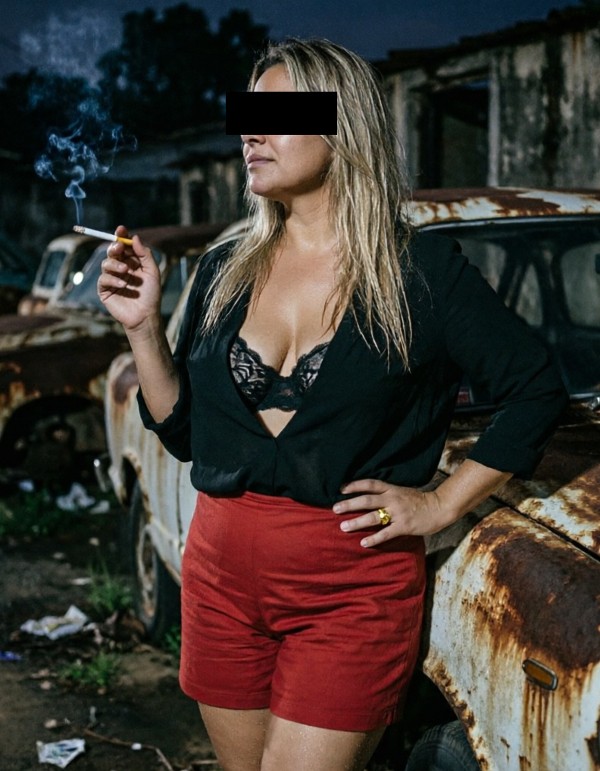 Foto 1 do Conto erotico: Casada submissa no terreno “abandonado”