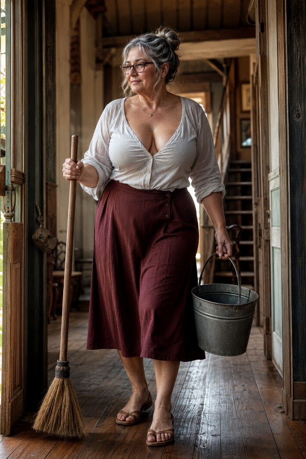 Foto 1 do Conto erotico: Fui seduzido pela senhora que limpa nossa casa