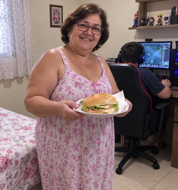 Foto 1 do Conto erotico: Almocei a tia do almoço