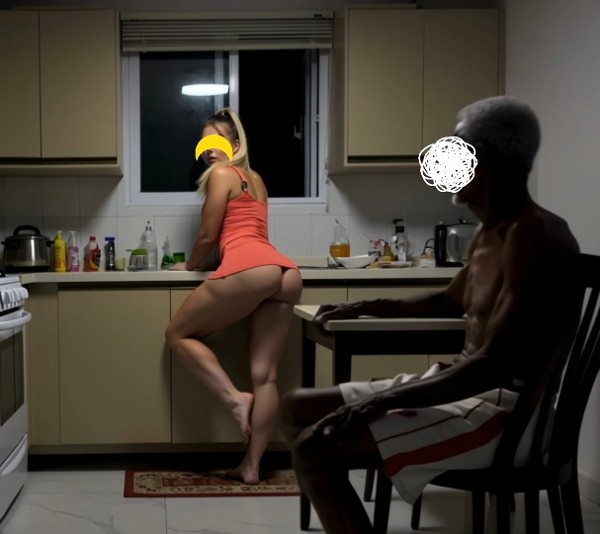 Foto 2 do Conto erotico: Minha esposa gostosa e o idoso morador de rua 2