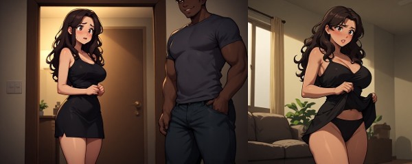 Foto 2 do Conto erotico: Vanessa Chupa rola: Entrou em contato com o negro da internet e marcou para chupa-lo na casa dele.