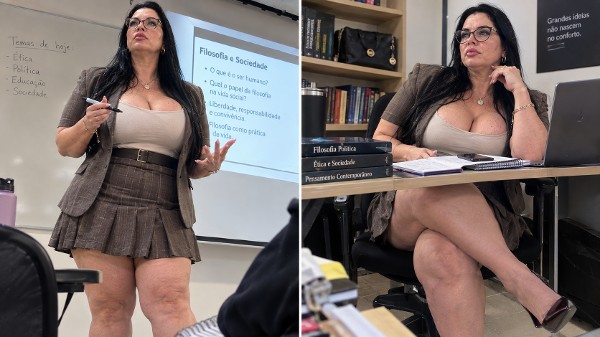 Foto 3 do Conto erotico: Dilneia Coutinho Professora de Ética BBW. Parte 02.