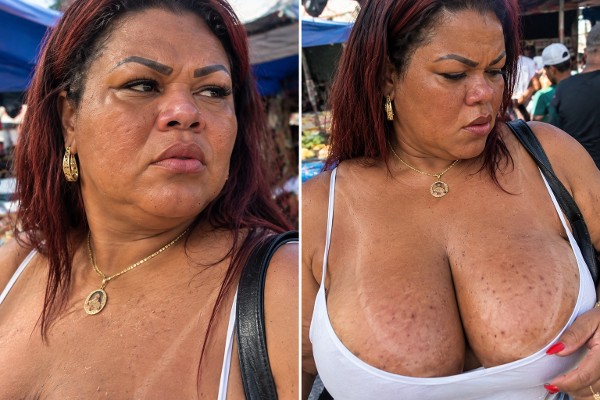 Foto 5 do Conto erotico: Senhora BBW Ruiva no Mercado de Shortinho Azul Insano..
