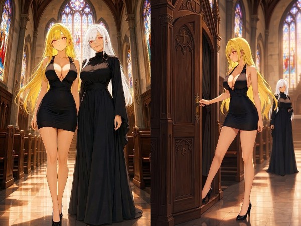 Foto 1 do Conto erotico: Sabrina na igreja: A Confissão da Pecadora