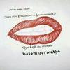 Foto Perfil batom vermelho