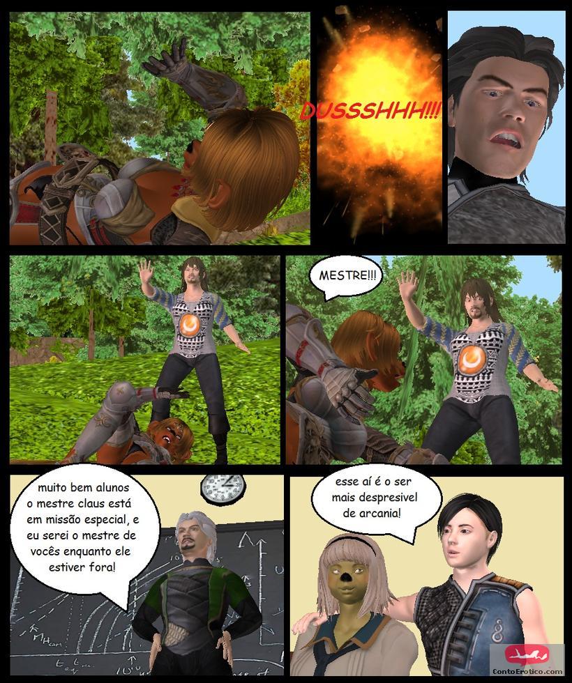 Quadrinho Erotico Linnah n° 13 - Sem piedade Imagem 10
