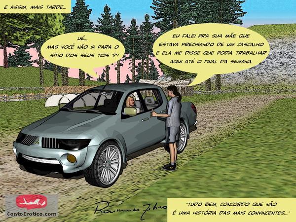 Quadrinho Erotico A Semana do Saco Cheio - Parte 7 Imagem 9