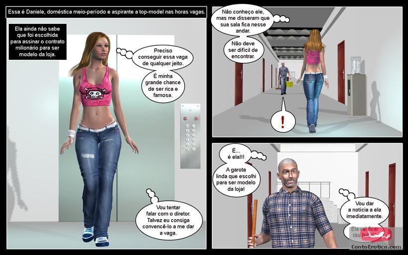 Quadrinho Erotico Teste de Modelo - Parte 1 Imagem 4