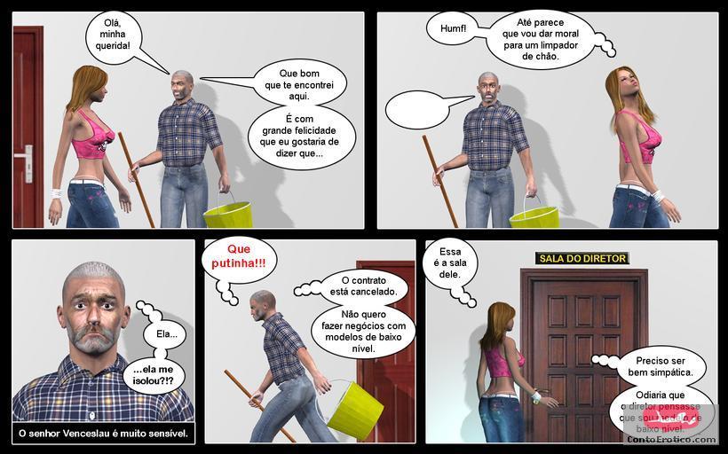 Quadrinho Erotico Teste de Modelo - Parte 1 Imagem 5