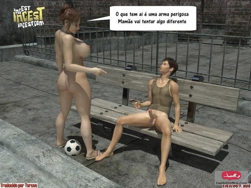 Quadrinho Erotico Comendo a mamãe - 1ª parte Imagem 11
