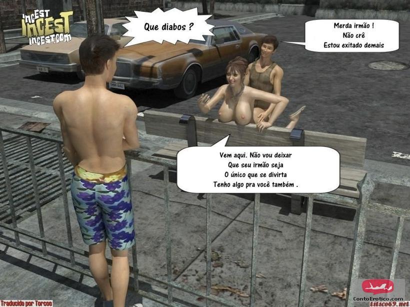 Quadrinho Erotico Comendo a mamãe - 1ª parte Imagem 15