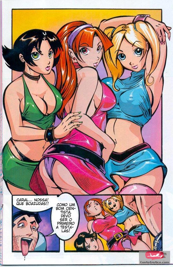 Quadrinho Erotico As Meninas Superfoderosas (Segunda Parte) Imagem 1