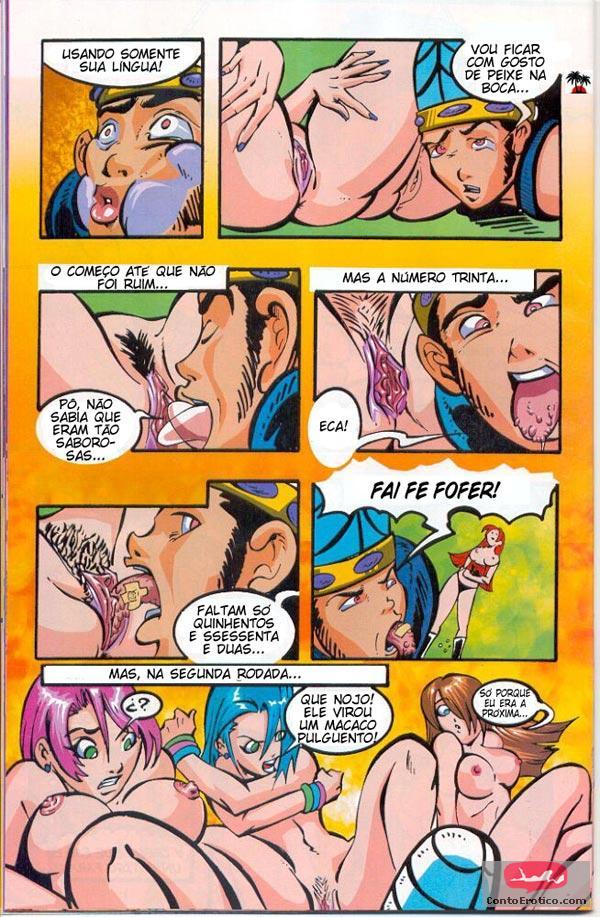 Quadrinho Erotico As Meninas Superfoderosas (Segunda Parte) Imagem 16