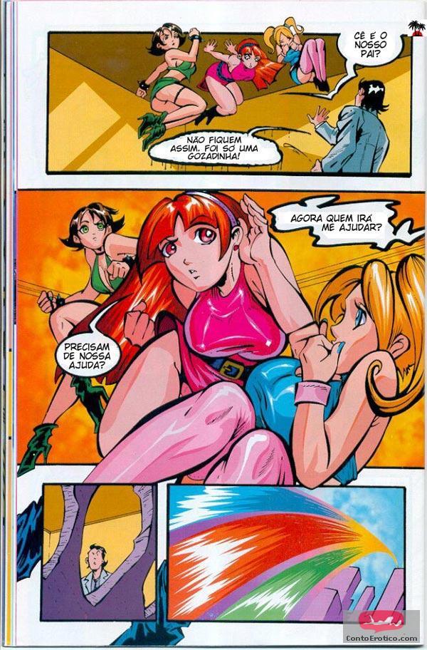 Quadrinho Erotico As Meninas Superfoderosas (Segunda Parte) Imagem 2