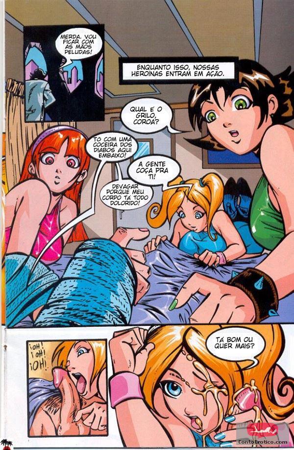 Quadrinho Erotico As Meninas Superfoderosas (Segunda Parte) Imagem 3