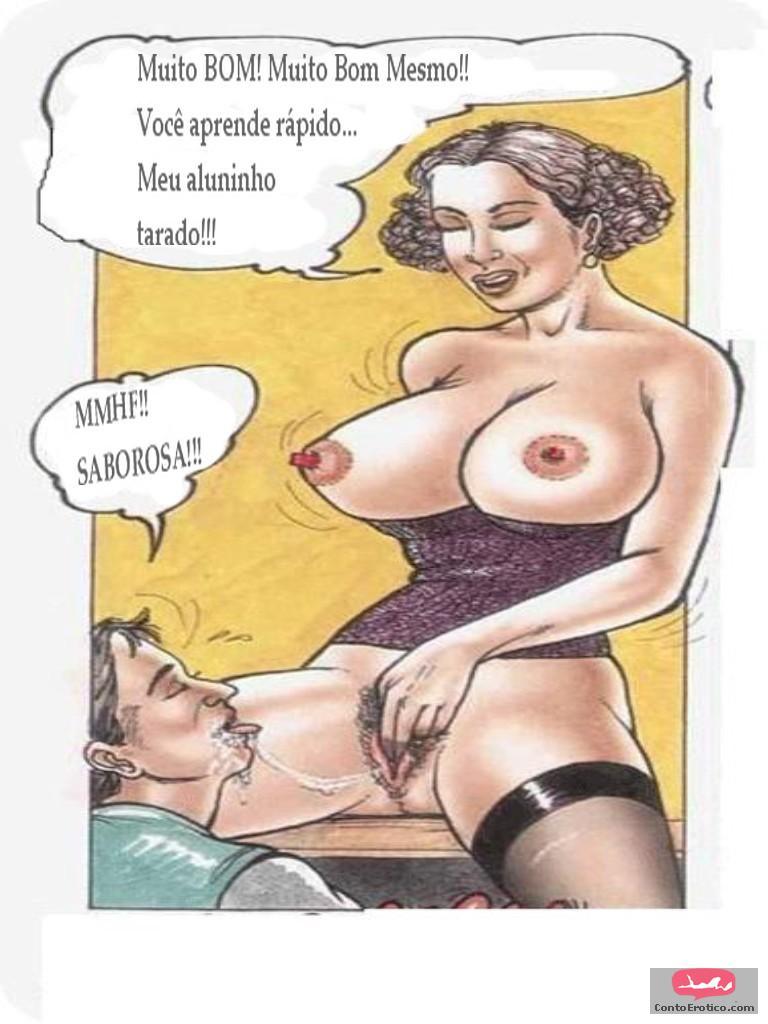 Quadrinho Erotico Professora Safada Imagem 10