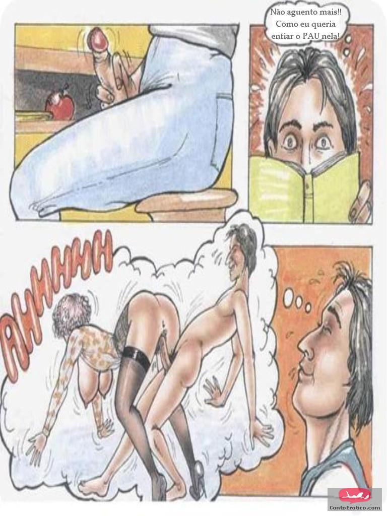 Quadrinho Erotico Professora Safada Imagem 2