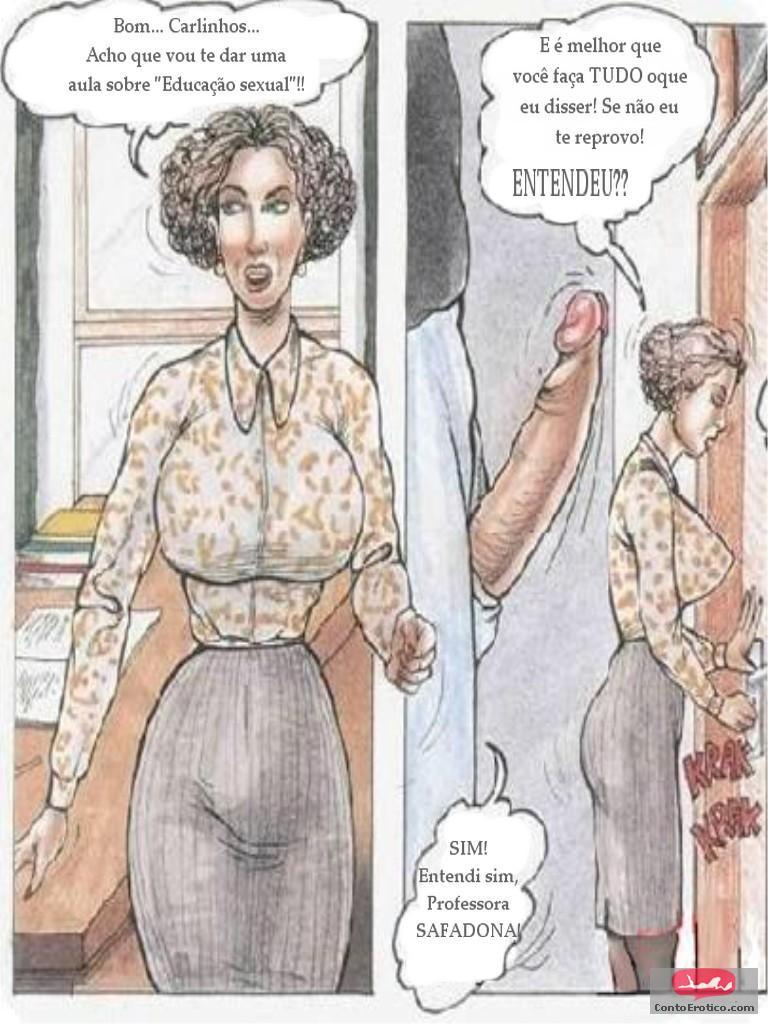 Quadrinho Erotico Professora Safada Imagem 6