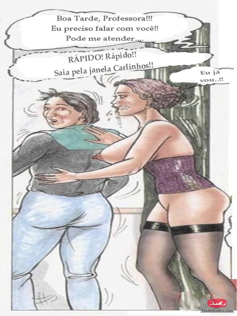 Quadrinho Erotico Professora Safada continuação Imagem 11