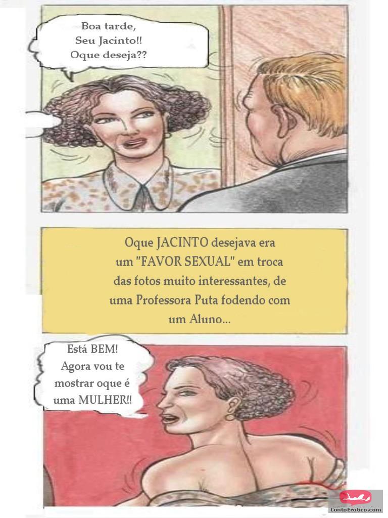 Quadrinho Erotico Professora Safada continuação Imagem 12