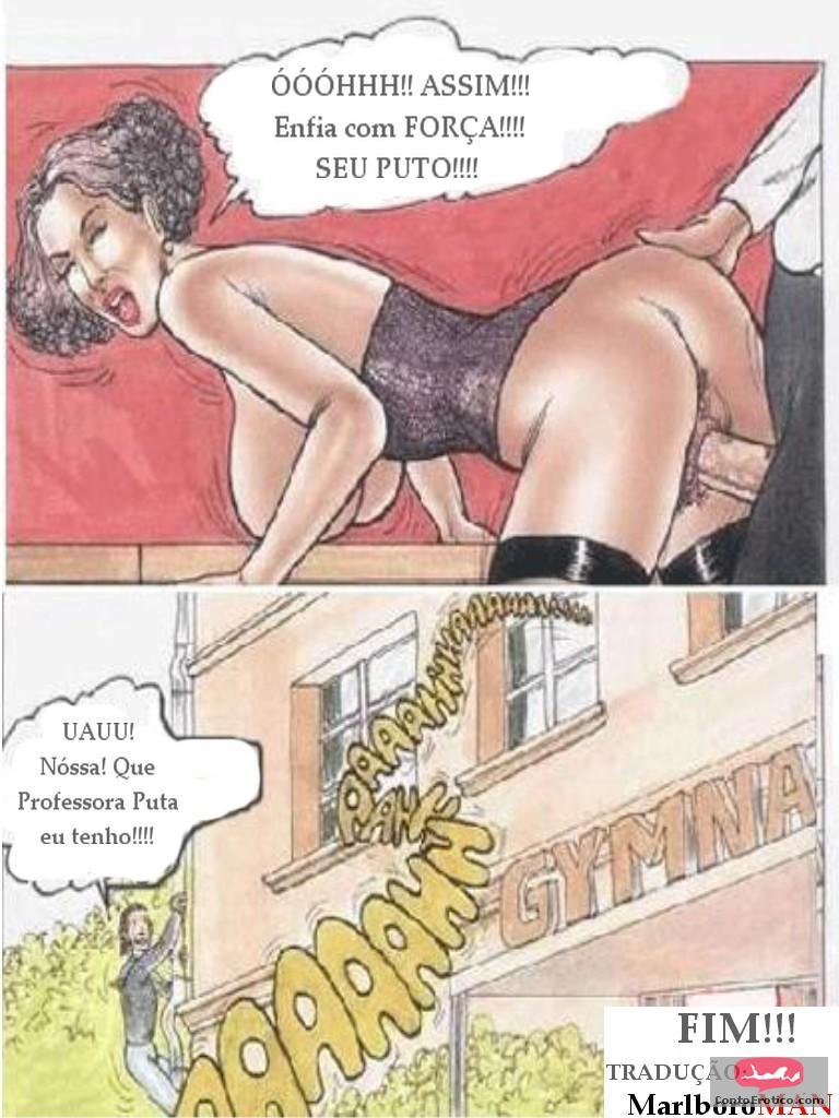 Quadrinho Erotico Professora Safada continuação Imagem 16