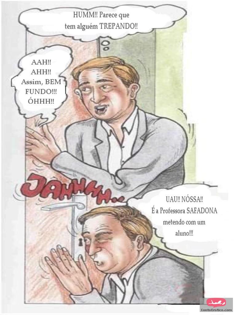 Quadrinho Erotico Professora Safada continuação Imagem 2