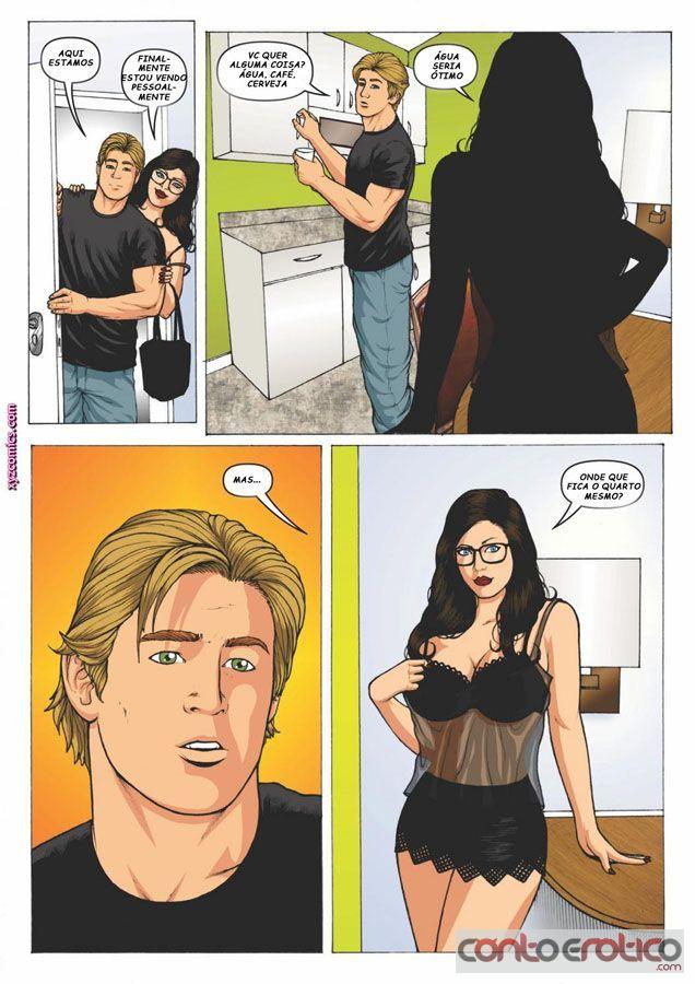 Quadrinho Erotico A namorada do Canadá - Parte 1 Imagem 4