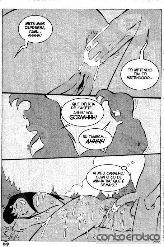 Quadrinho Erotico TIA GOSTOSA Imagem 12