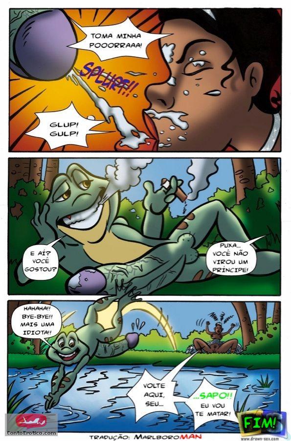 Quadrinho Erotico A PRINCESA E O SAPO Imagem 6
