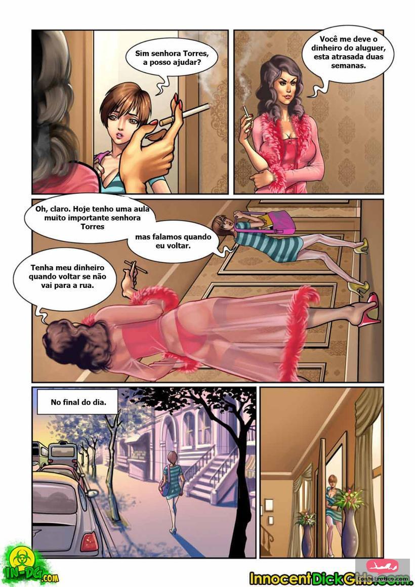 Quadrinho Erotico PAGADO O ALUGUEL Imagem 4