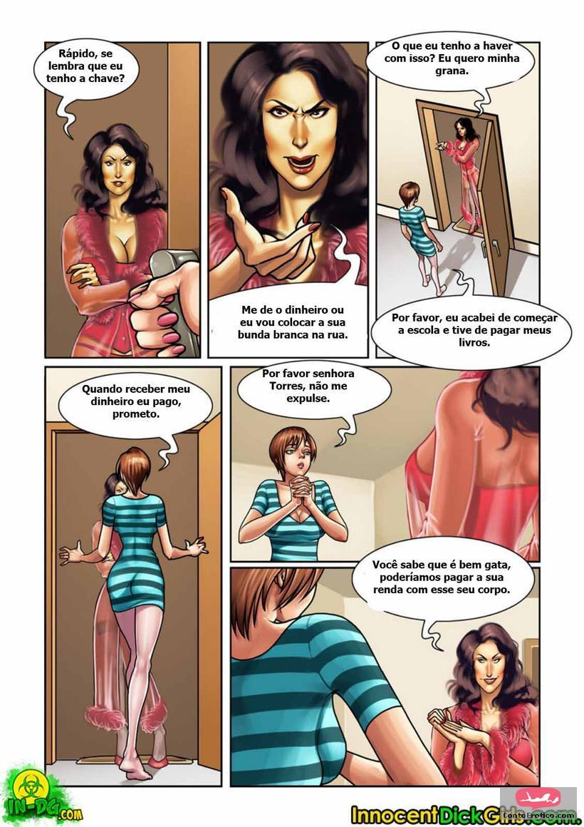 Quadrinho Erotico PAGADO O ALUGUEL Imagem 6