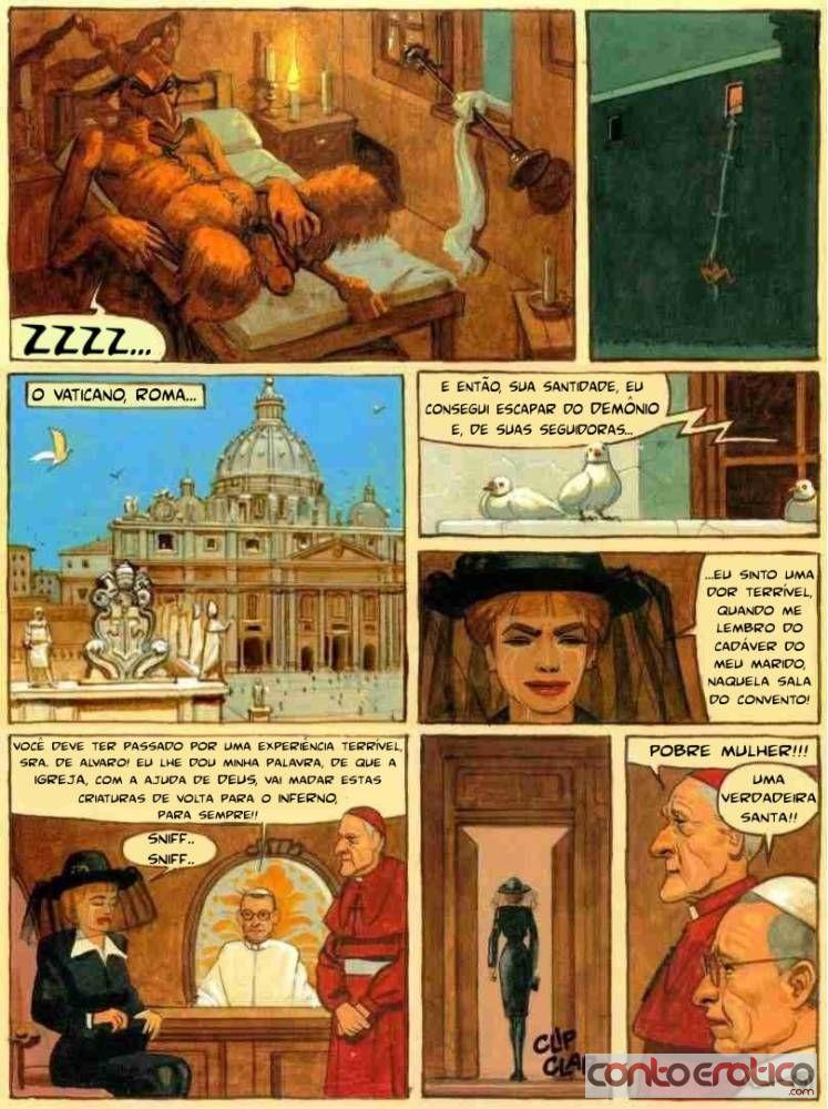 Quadrinho Erotico Convento do inferno parte 5 Imagem 10