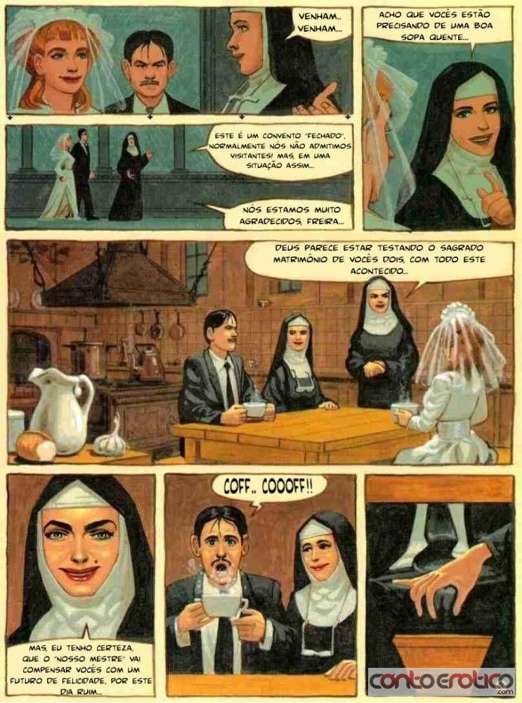 Quadrinho Erotico Convento do inferno parte 5 Imagem 3