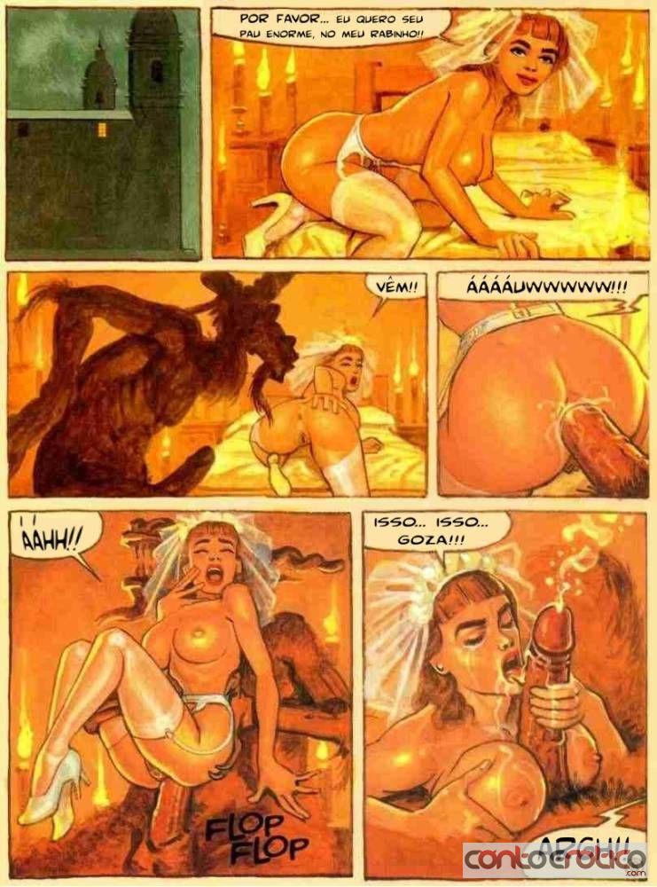 Quadrinho Erotico Convento do inferno parte 5 Imagem 9