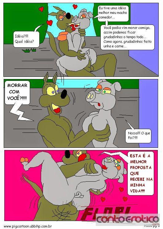 Quadrinho Erotico O lobo e o porco Episódio 01 Imagem 9