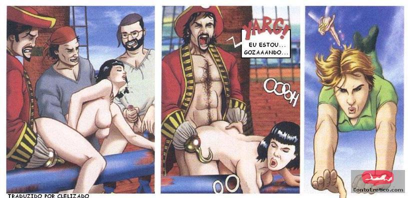 Quadrinho Erotico piter pan Imagem 7